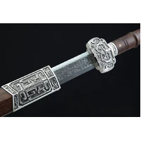 Sand-Silver Battle Edge Han Dynasty Sword