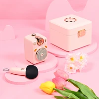 Divoom Fairy-OK Bluetooth Speaker with Microphone - Pink
