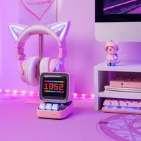 Divoom DITOO PRO Retro Pixelart 15-Watt Bluetooth Speaker - Pink