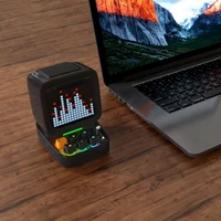 Divoom DITOO PRO Retro Pixelart 15-Watt Bluetooth Speaker - Black