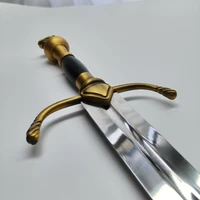 Game of Thrones Rhaegar Targaryen's Steel Sword with Wall Plaque