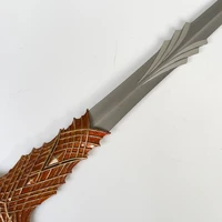 Elden Ring Leda's Sword Stainless Steel Replica with Wall Plaque