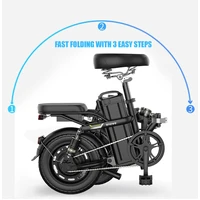 ENGWE GT5 Folding Electric E-Bike 400W Peak Power 960WH20A Battery