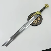 Lord of the Rings Replica Steel Sword with Wall Plaque