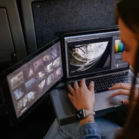 Mobile Pixels Duex Max Portable Laptop Monitor 14.1” (Navy)