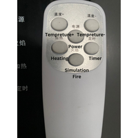 2000W Baseboard Heater with Remote