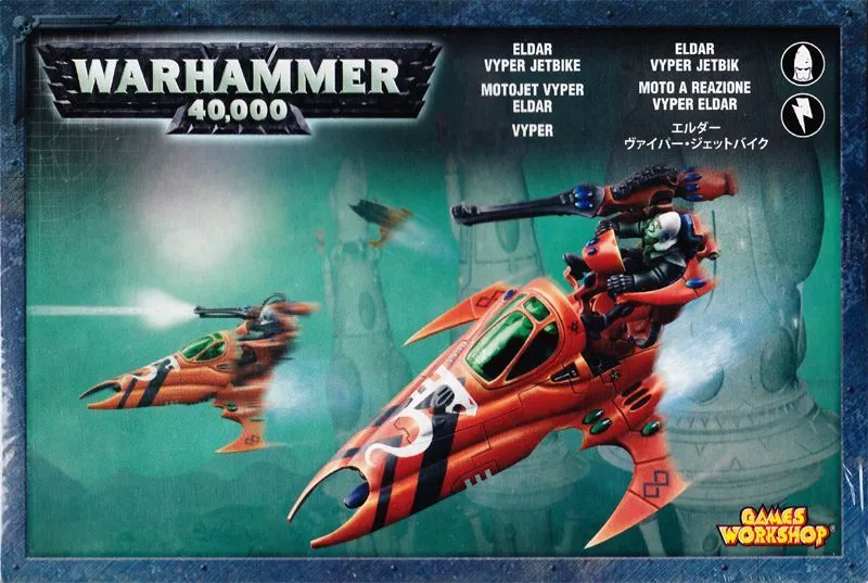 Warhammer 40,000 Eldar Vyper Jetbike