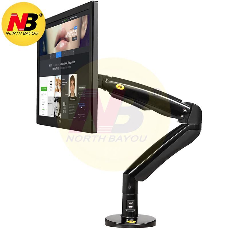 NB North Bayou Monitor Arm Full Motion Swivel Monitor Mount Review 