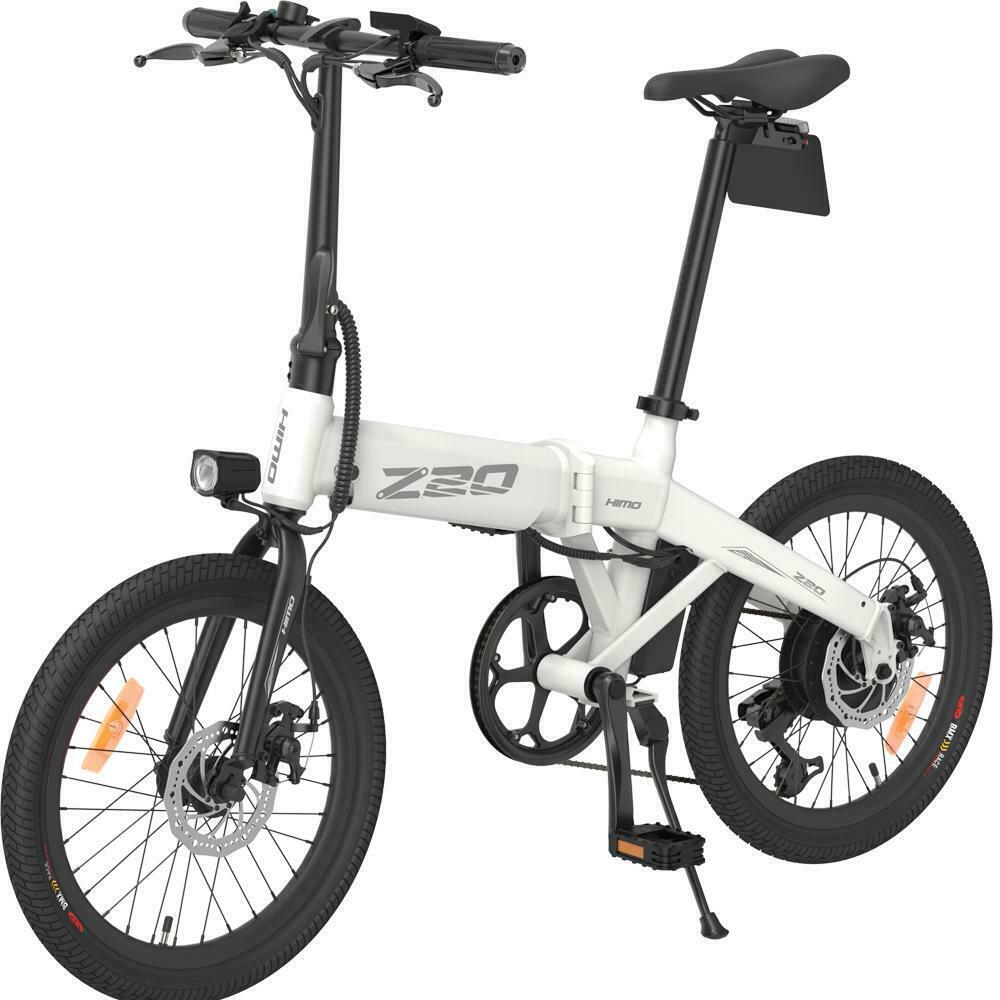 HIMO Z20 Folding Electric Bicycle E-Bike Power Assist - Grey
