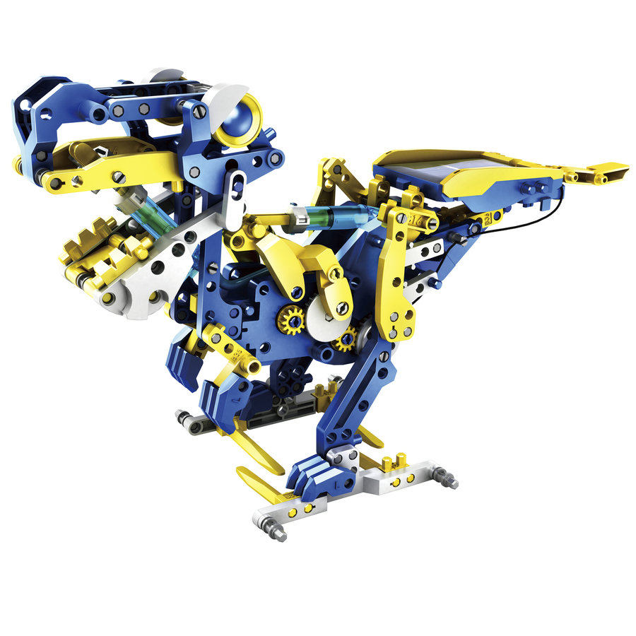 12 in 1 solar hydraulic robot