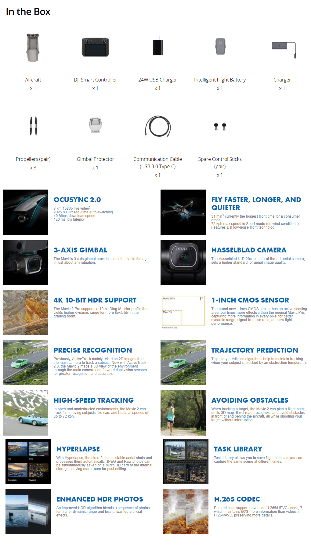 Mavic 2 pro store dynamic range