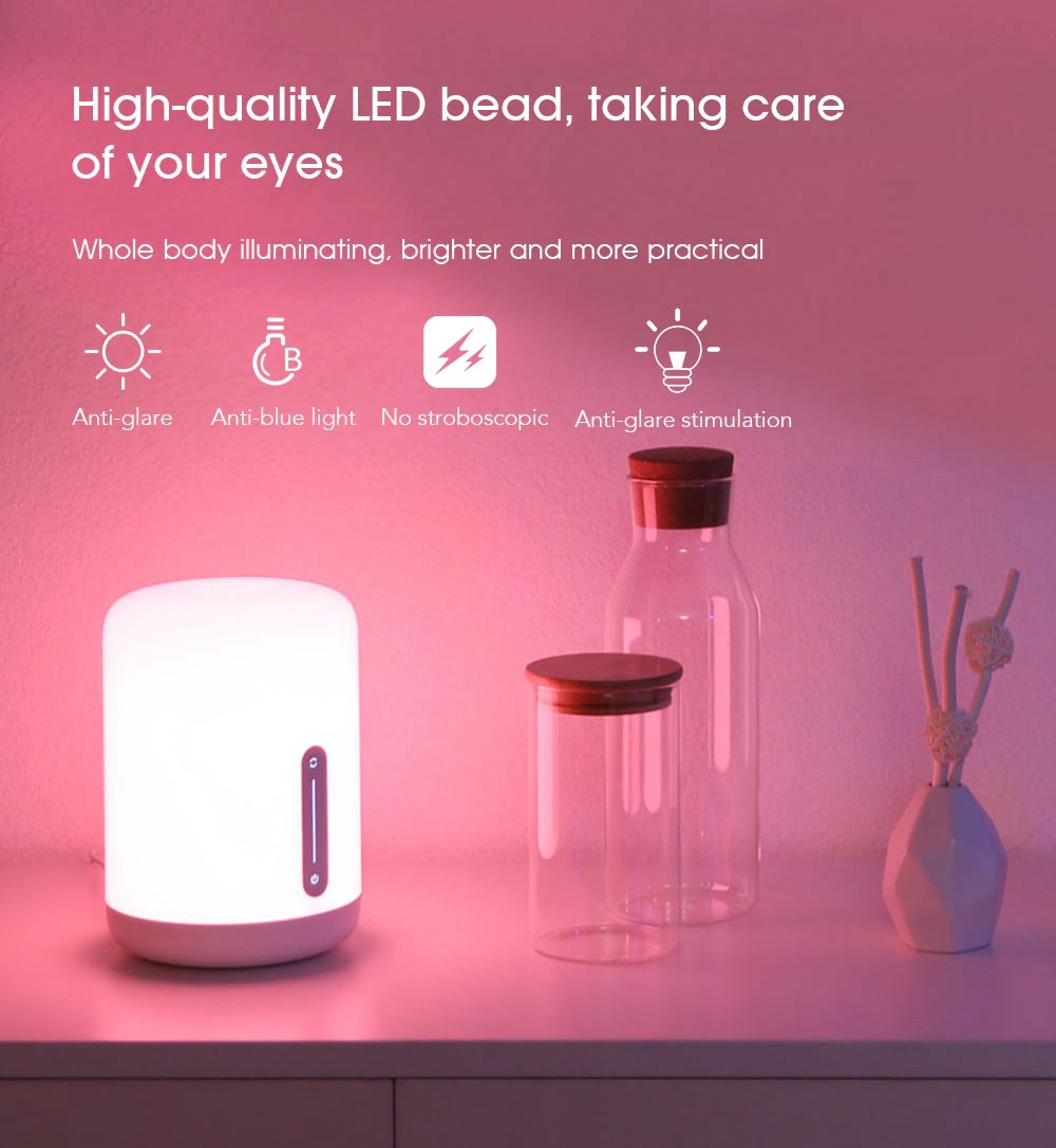 XIAOMI BEDSIDE LAMP 2, GOOGLE HOME, ALEXA AND APPLE HOME COMPATIBLE RGB