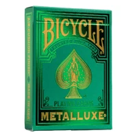 Bicycle MetalLuxe Green 2022 Playing Cards