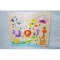 Wooden Animal Board Puzzle
