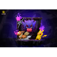 Sun Studio Pokemon Prank Gengar Scene Resin Statue