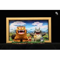 Shen Yin Studio Ghibli My Neighbor Totoro Echoes of the Wilderness LED GK Resin Figure