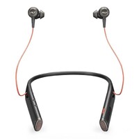 Plantronic Voyager 6200 UC USB-A Bluetooth Neckband Headset with Earbuds - Black