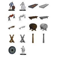 WizKids Deep Cuts Unpainted Miniatures Vikings