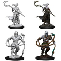 Magic: The Gathering Unpainted Miniatures Stoneforge Mystic & Kor Hookmaster (Fighter, Rogue, Wizard)