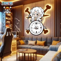 One Piece Nika Gear 5 Luffy Wall Clock