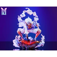 TZT Studio One Piece Nika Luffy 2nd Gear Explosion LED GK Resin Statue Full Payment