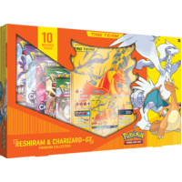 (Damaged Box) POKEMON TCG Charizard Reshriam GX Premium Collection