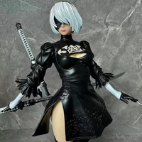 NieR: Automata 2B Black Dress PVC Figure with Base