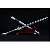 Silver Dragon Tang Sword – High Performance Stainless Steel Collectible