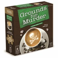 Murder Mystery Jigsaw Puzzles Grounds for Murder