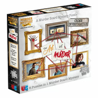 Murder Mystery Party Case File - The Art Of Murder 1000pc Puzzle