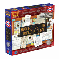 Murder Mystery Party Case File - Murder on the Underground 1000pc Puzzle