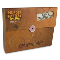 Murder Mystery Party Case Files: Underwood Cellars