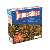 Impossibles Puzzles: Nature's Beauty... Butterflies 1000pc