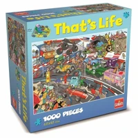 That's Life Car Race 1000pc Puzzle