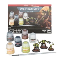 Warhammer 40,000 Ork Boyz + Paints