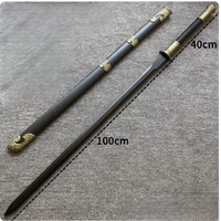 Kunwu 1.4m Wooden Two-Handed Longsword