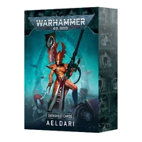 Warhammer 40,000 Datasheet Cards Aeldari