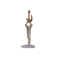World of Warcraft - Varian Wrynn Shallator & Ellamayne Sword Stainless Steel with Wall-Mount
