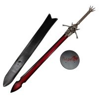 Devil May Cry Dante's Rebellion Great Sword V2.0 with Wall Plaque