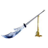 Wave-Cleaving Crescent Blade