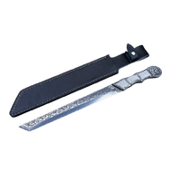 Azure Cloud Bamboo Rhythm - Short Tang Blade