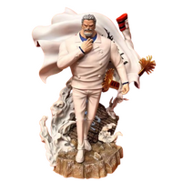 One Piece Monkey D. Garp Hero of The Navy with 3 Heads POP Figure