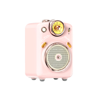 Divoom Fairy-OK Bluetooth Speaker with Microphone - Pink