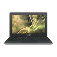 Asus CHROMEBOOK,CEL N4020, CHROME OS with ZTE, 11.6" HD, Rugged, 4GB DDR4, 32G eMMC, HD CAM, 2 x USB 3.2, 2 x USB-C, DARK GREY