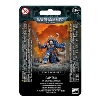 Warhammer 40,000 Space Marines Captain in Gravis Armour