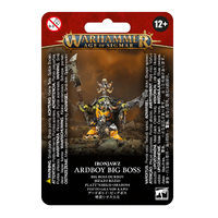 Warhammer Age of Sigmar Orruk Warclans Ardboy Big Boss