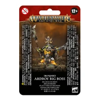 Warhammer Age of Sigmar Orruk Warclans Ardboy Big Boss