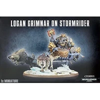 Warhammer 40,000: Space Wolves Logan Grimnar on Stormrider