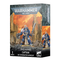 Warhammer 40,000 Space Marines Captain in Terminator Armour