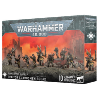 Warhammer 40,000 Chaos Space Marines Traitor Guardsmen Squad
